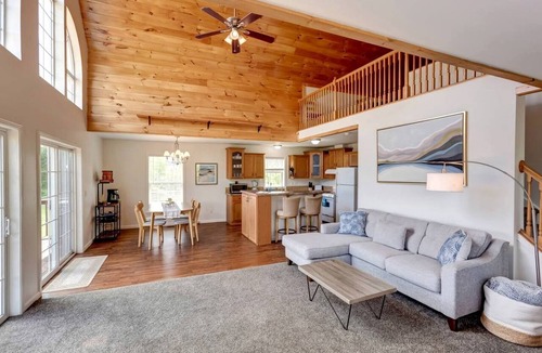 Walton House | Serene Getaway on Private Land with Panoramic Views in Walton, New York