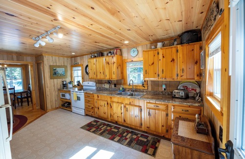 Cherryfield House | Serene lakefront get away-Unplug, Enjoy nature, Kayak; 3BD,1BA Home
