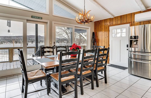 Morgan House | Seymour Lake Across St! Scenic Home w/Hot Tub