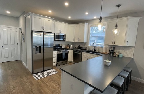 Seaside Heights House | Shore Elegance! 5br 4 bath private home w/5 decks & hot tub just steps to beach