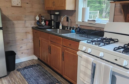 Brownville Cabin | Simple cabin on 26 acres with direct access to ITS and four wheeler trails.