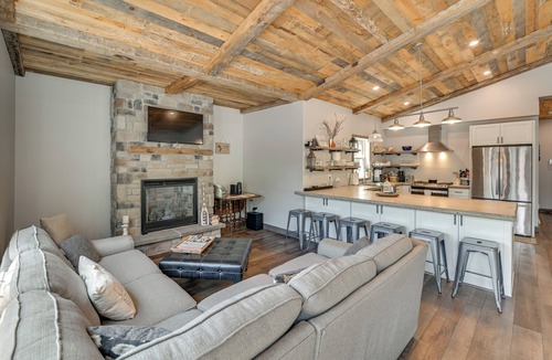 Averill Park Cottage | Ski, Skate & Get Cozy Fireside: Crooked Lake Home