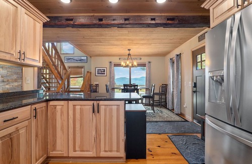 Bolton Landing House | Skyline View: Mountain top lake house