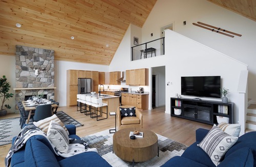 Sunday River Area House | Sleeps 16 Maine Mountain Retreat - Hot Tub, Game Room, Trails