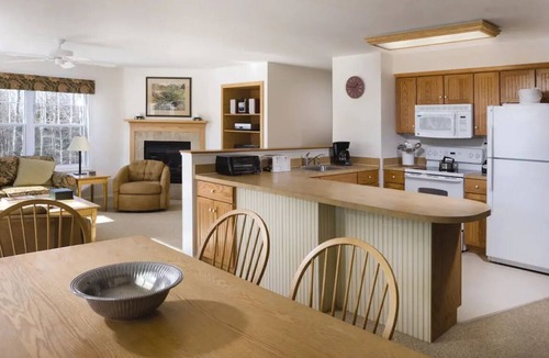 Jeffersonville Resort | Sleeps 5, 1-bedroom deluxe condo at Club Wyndham Smuggler's Notch