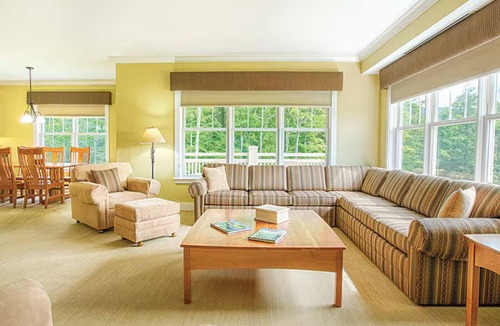 Jeffersonville Resort | Sleeps 5, 1-bedroom deluxe condo at Club Wyndham Smuggler's Notch