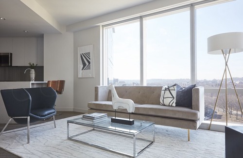 West Fens Apartment | Sonder | Pierce Boston | Serene 1BR + Yoga Studio
