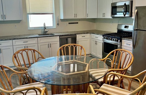 Seaside Heights Condo | Spacious 4BR Coastal Condo Steps to Beach & Boardwalk Parking + Badges