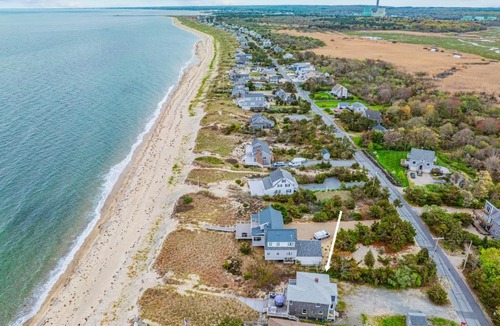 Sagamore Beach House | Spacious Cape Cod Waterfront Retreat Steps to Beach