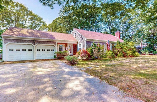 Falmouth Heights House | Spacious home near the beach with deck, W/D, AC, & central location