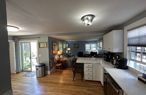 Provincetown Apartment | Spacious King Bedroom, Center of Town, parking and outdoor space