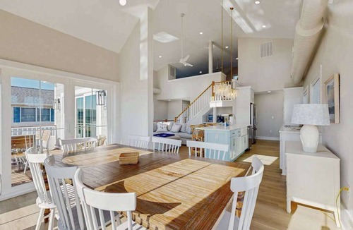 South Bethany Harbor House | Spacious pet friendly waterfront house w/deck, patio, balcony & gas grill