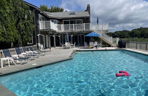 Westhampton House | Spacious Retreat-Water Views, Pool, Tennis, Pickleball, 9 min to beach & town
