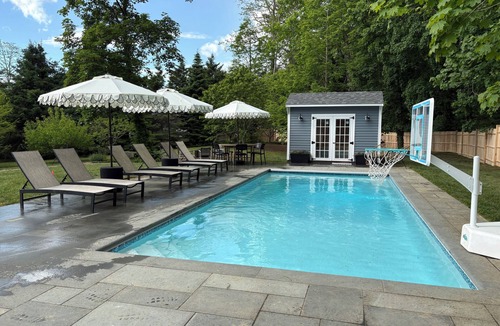 West Falmouth House | Spacious West Falmouth home with heated pool - perfect for multi-family trips!