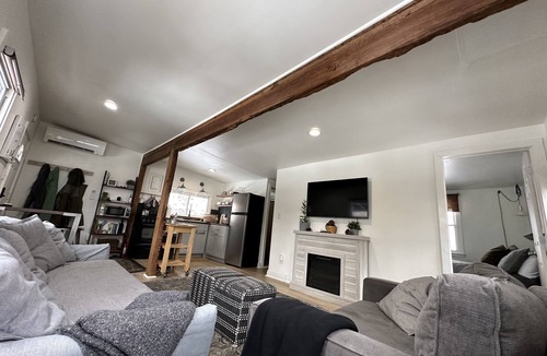 West Kill Cabin | Spring Flowers, Hikes, Fishing @ Modern Mtn. Cabin