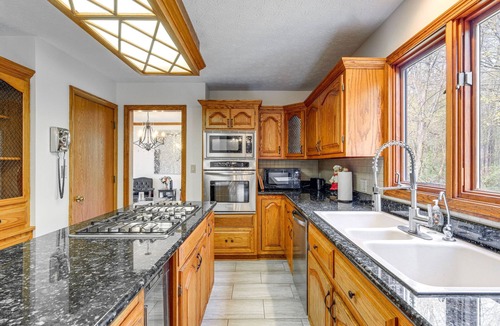 Mogadore House | Stately Tudor Near Wineries, Airport, Hiking