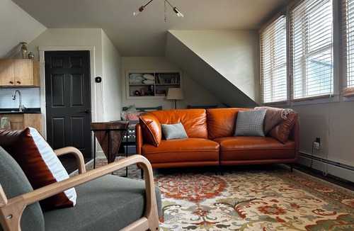 Whitefield Apartment | Stay at Fuzzy Udder Creamery — Artisan Farm Retreat, Sleeps 4, Meadow Views