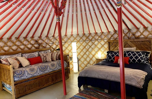 Lakeside Resort | Stay in an Authentic Mongolian Yurt with Private Hot Tub