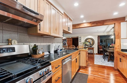 Stowe Hollow House | Stowe Hollow: 4 br, gas fireplace, pond, outdoor space & views!
