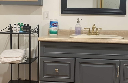 Stratford Apartment | Stratford Guest Suite- private bathroom and entry