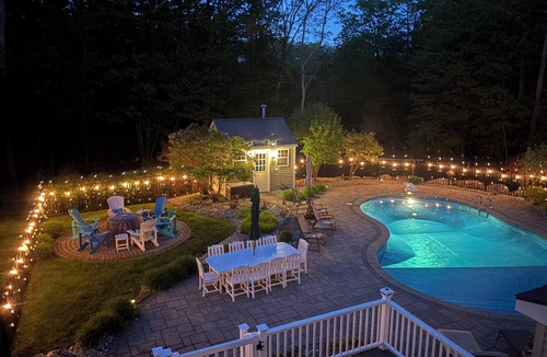 Wells House | Stunning 5BR home w/pool, beautiful yard, near beach, sleeps 8–16 comfortably
