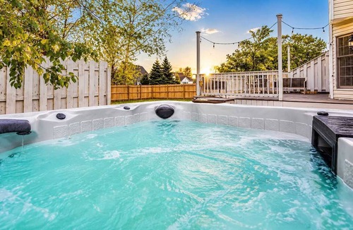 North Greece House | Stunning Home in the Suburb with Hot Tub
