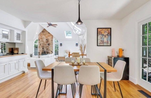Water Mill House | Stunning shingled Water Mill estate featuring a private heated pool and.