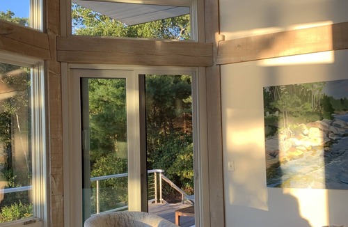 Isle of Springs House | Stunning Waterfront Home in Spruce Point, Boothbay - Sleeps 12By land or sea!
