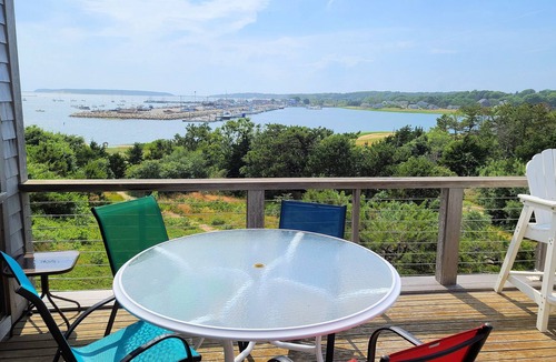 Wellfleet House | Stunning, Waterfront 5BD Contemporary--Central A/C, Harbor Views, Direct Beach Access