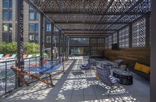Assembly Square Apartment | Stylish 1BR in Assembly Square | Pool, Gym & Views