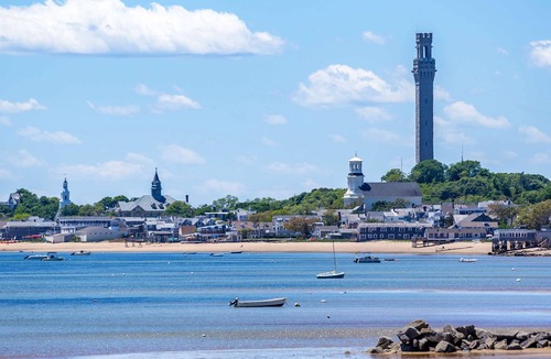 Provincetown Apartment | Stylish studio in central location with fireplace, AC, & tranquil courtyard