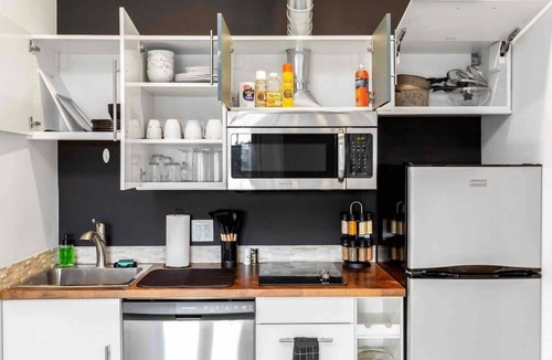 Danbury Apartment | Stylish Studio with Kitchen, Central Danbury
