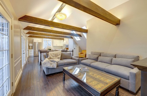 West Tisbury House | Summer Beach Pass: Wooded Martha's Vineyard Escape