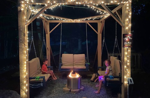 Locust Lake Village Ski Chalet | Summer Fun in the Lake! Hot Tub, Golf Cart, Fire Pit, Family Memories!