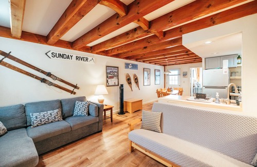 Sunday River Area Apartment | Sunday River Condo Near Ski Lifts, Breweries & Downtown Bethel