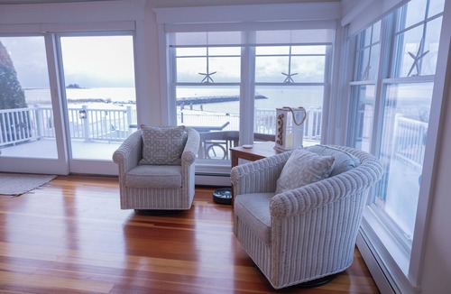 Westbrook House | Sunrise and Sunset views are gorgeous from this direct waterfront beach house.