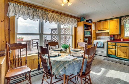 Swanton Cottage | Sunset Views & Deck: Lake Champlain Cottage!