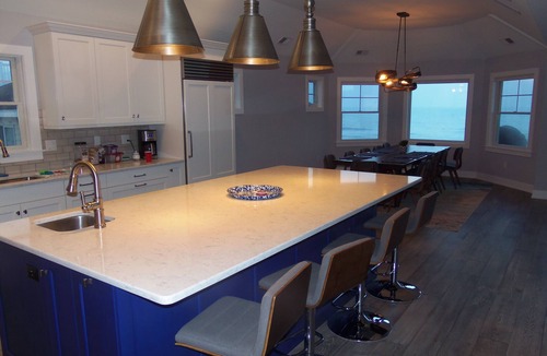 Surf City House | Surf City Escape! Large Oceanfront Home with 6 Bedrooms, Elevator and Hot Tub