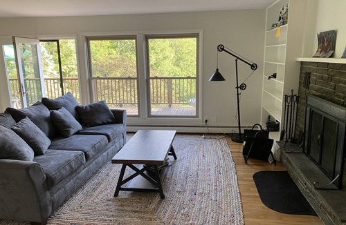 Margaretville House | Swimming pond, fire pit, pool table, hiking trails, close to Belleayre, views!