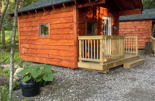 Sand Lake Cabin | Taborton Harvest Timber Trails Unique cabin experience