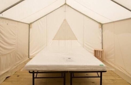 Tiverton RV Rental | Tentrr Signature Site - The Wampanoag Site at Hilltop Tree Farm- Neighboring Hig