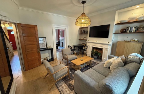 Clinton Hill House | Terrific 2-bedroom townhome with AC in vibrant Brooklyn