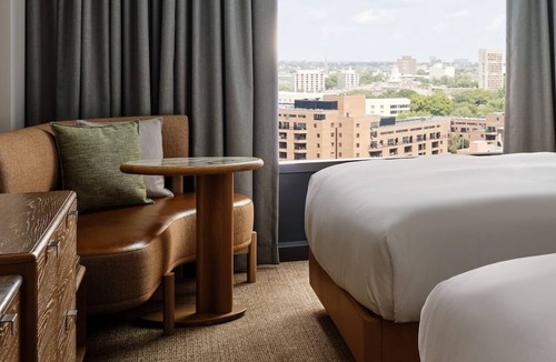Lower Allston Hotel | The Atlas Hotel | 2 Beds | Queen/Queen 0.4 Miles to Harvard Business School