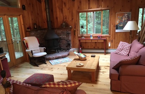 Sandisfield House | The Berkshires, Lakefront home, 3 bedrooms, beach, pool, tennis and more...