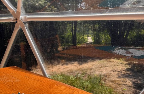 North Algona Wilberforce Cabin | The Cedar Grove Geodesic Dome - Waterfront Glamping in the Ottawa Valley