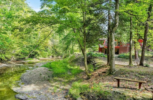 Madison House | The Ford: Unique Group Retreat, 17 Private Acres + Waterfall, Wine Country