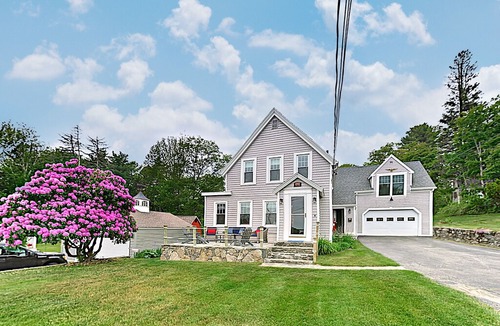 Boothbay Harbor House | The Historic Harrington House | In Town with Ocean Views!