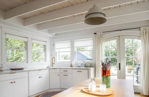 Greenport House | The Oyster House: An artful home nestled in the village of Greenport