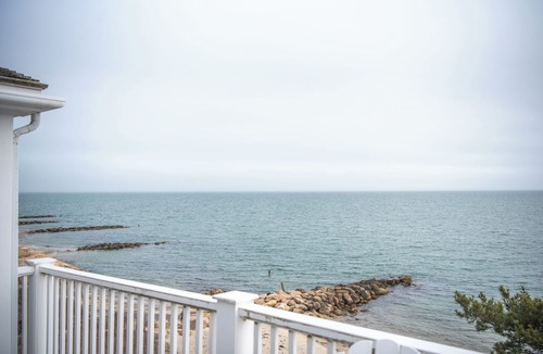 East Falmouth House | The Vineyard Watch: Oceanfront Four-Bedroom Home in East Falmouth.