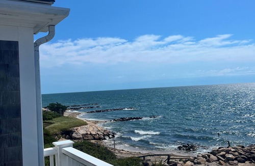 East Falmouth House | The Vineyard Watch: Oceanfront Four-Bedroom Home in East Falmouth.